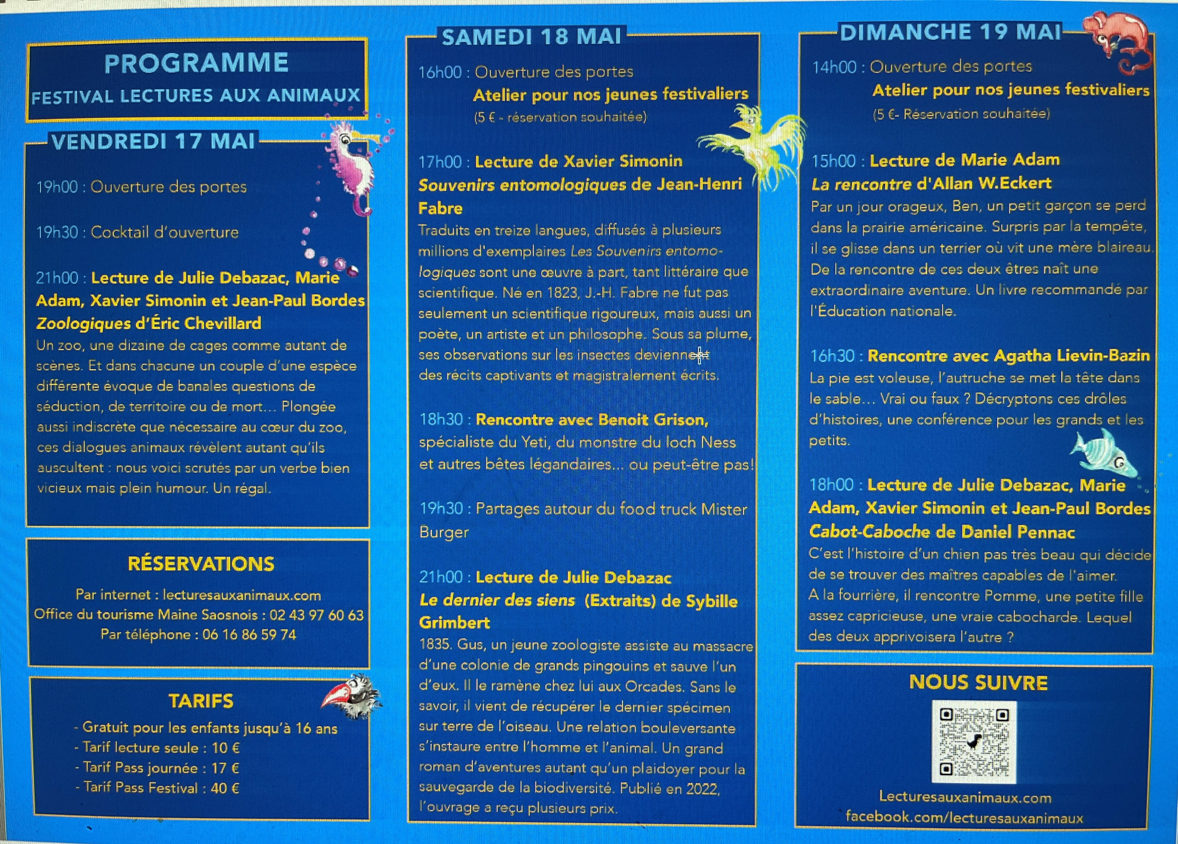 programme lecture aux animaux