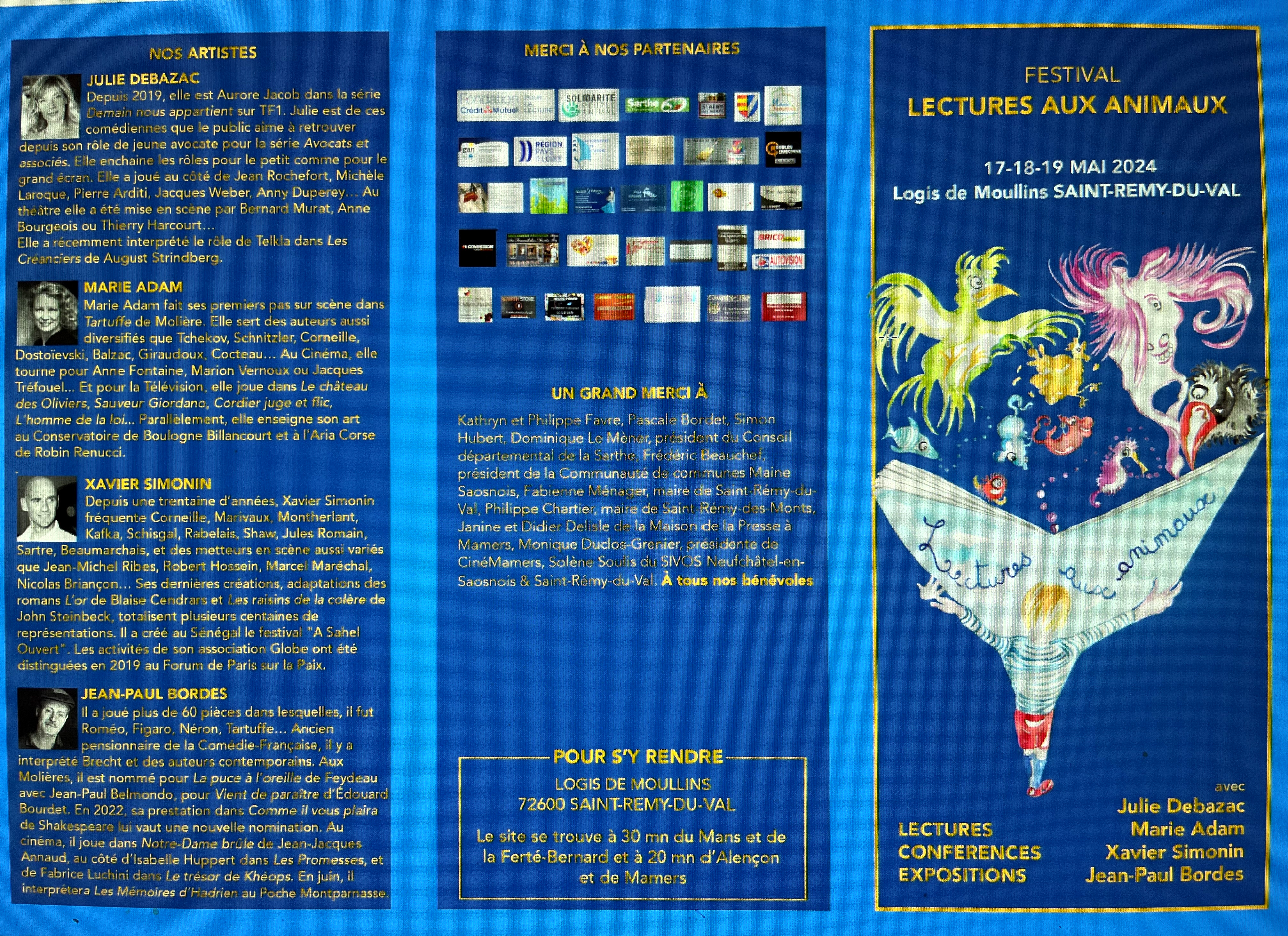 programme lecture aux animaux